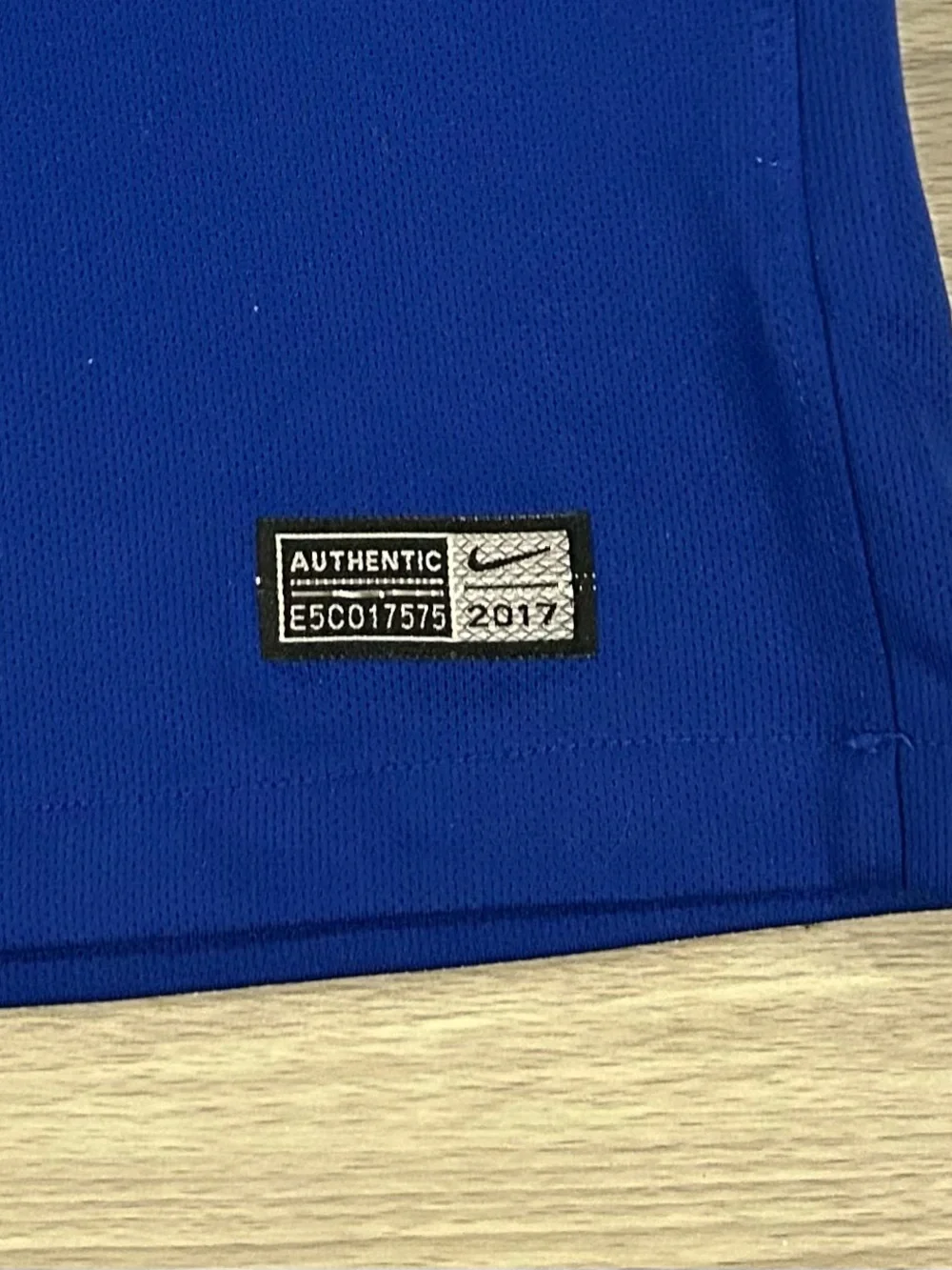 Nike 2017/18 FC Chelsea Home Football Soccer Jersey Blue Men’s Size Medium